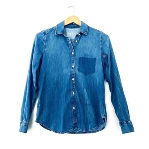 Gap 1969 Denim Jean Shirt Size XS